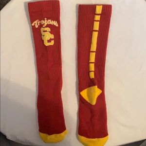USC Trojan socks